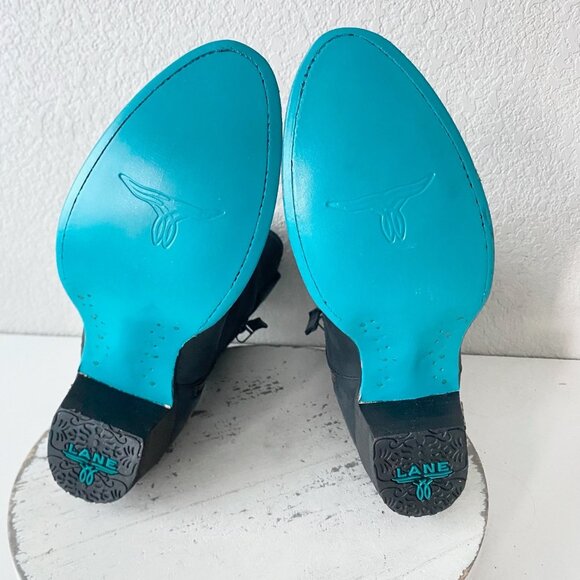 Lane Black Midi Boots - Picture 8 of 11